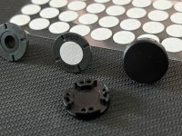 Additional environmental protection for the Rosahl PD membranes is available from a self-adhesive PTFE vent cover, with optional plastic cap