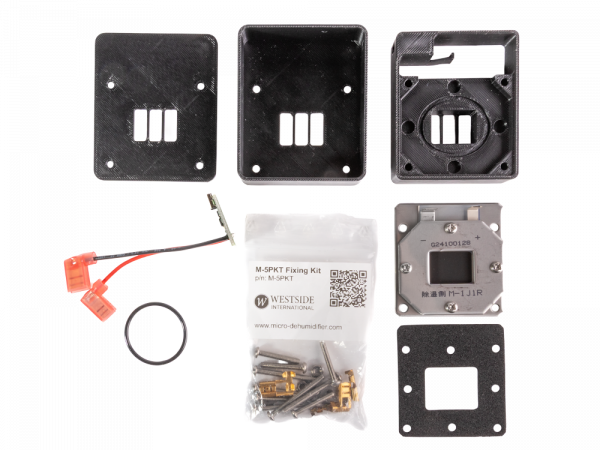 Complete external mounting kit for Rosahl M-1J1R membrane dehumidifier