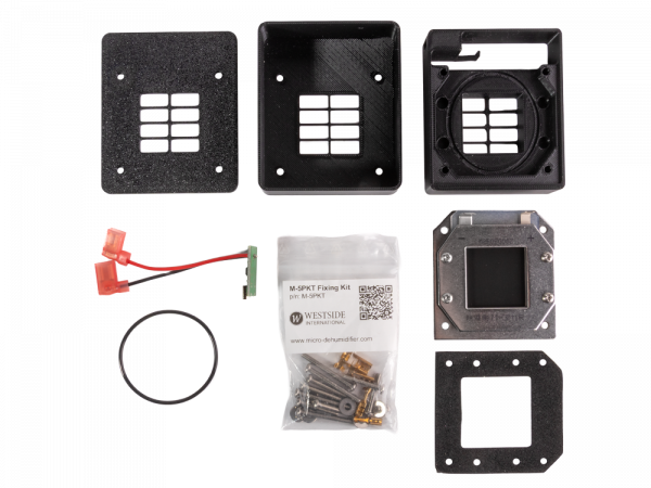 Complete external mounting kit for Rosahl M-3M1R membrane dehumidifier