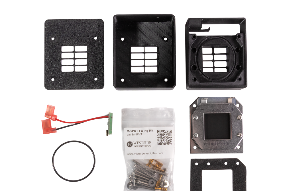 Complete external mounting kit for Rosahl M-3M1R membrane dehumidifier