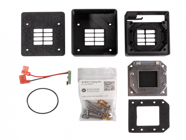 Complete external mounting kit for Rosahl M-3J1R membrane dehumidifier