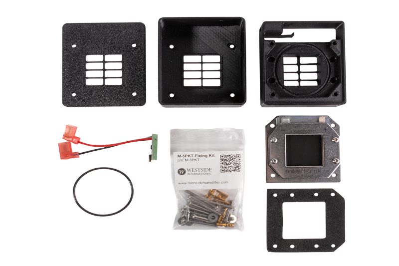 Complete external mounting kit for Rosahl M-3J1R membrane dehumidifier