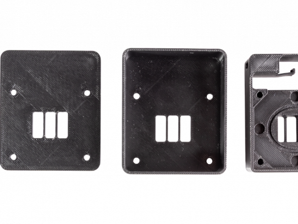 3-part external mould for mounting Rosahl M-1J1R membrane